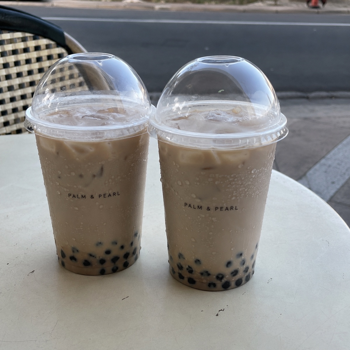 Custom boba cups in the wild 1